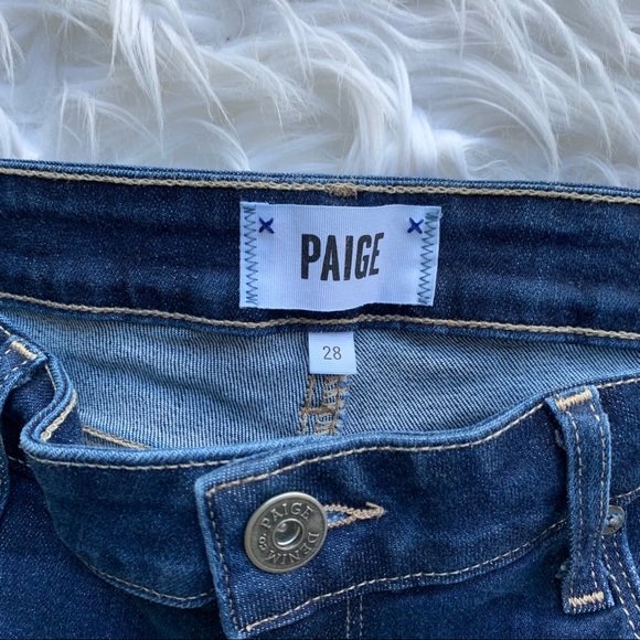 • PAIGE • Brigitte Straight Leg Jeans Enchant - Picture 6 of 8